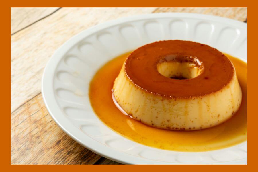 不登校ママが子供のために、糖分をラカントに変更して作成した手作りプリンのイメージ写真。